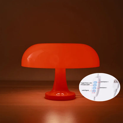 Lampe de table champignon pour la décoration d’hôtel et de salon