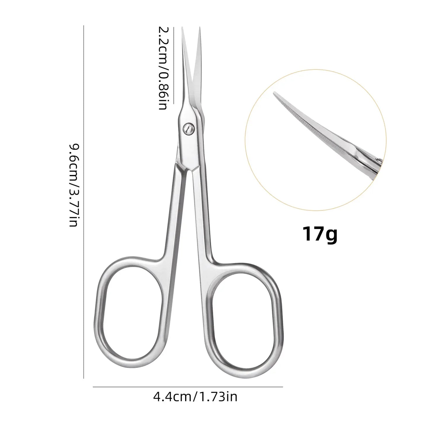 Nagelhautschere aus Edelstahl - Entferner für abgestorbene Haut