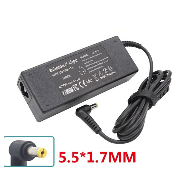 90W Laptop Adapter Charger for Acer Laptops