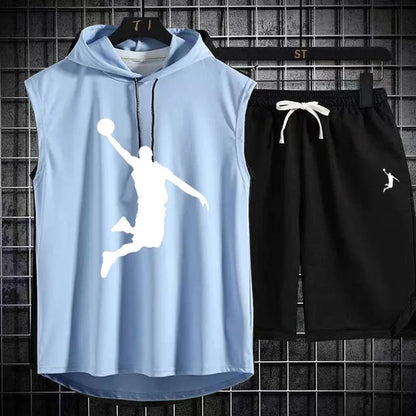 Men's Oversized Sleeveless Tracksuit