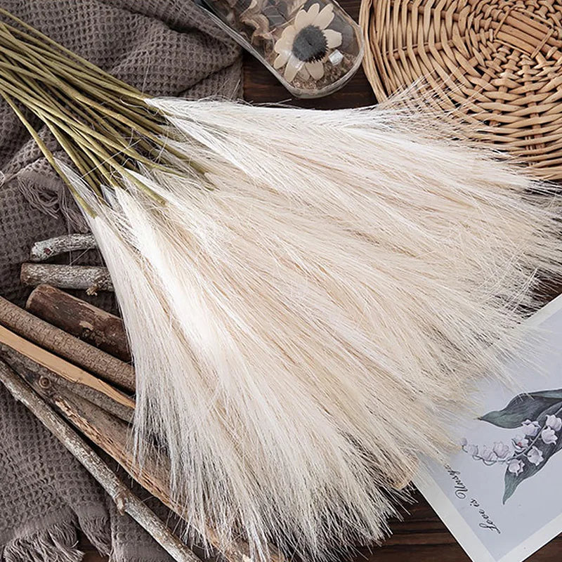 10PCS Fluffy Pampas Grass