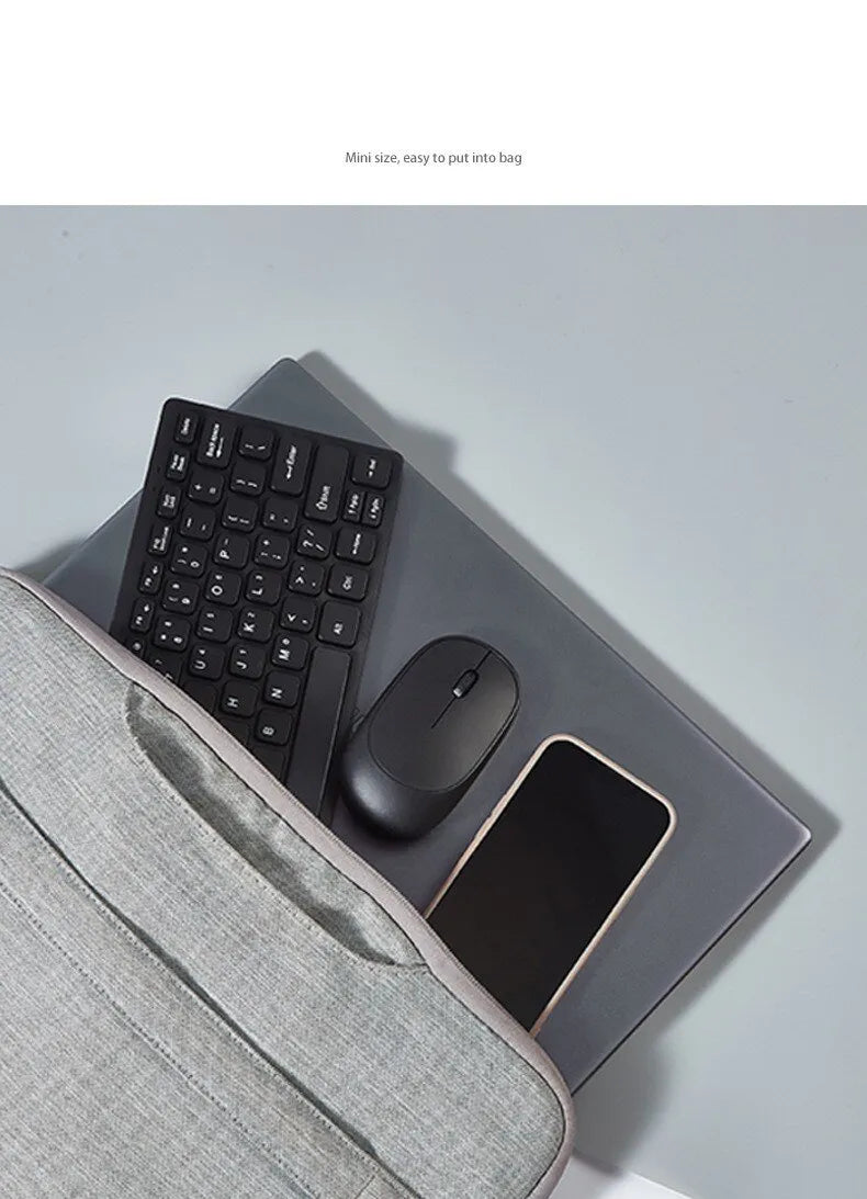 Ultra-Slim Bluetooth Keyboard & Mouse Combo