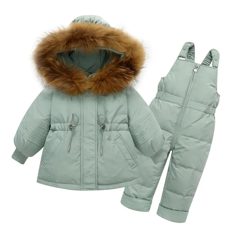 30 Degrees Down Jacket Clothing Set