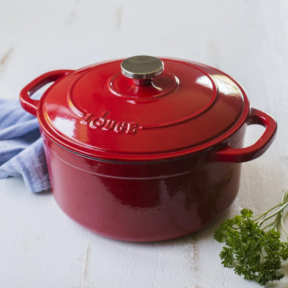 5.5 Quart Enameled Cast Iron Dutch Oven with Covered