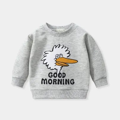 Spring Autumn New Baby Loose Sweatshirt Boys Girls