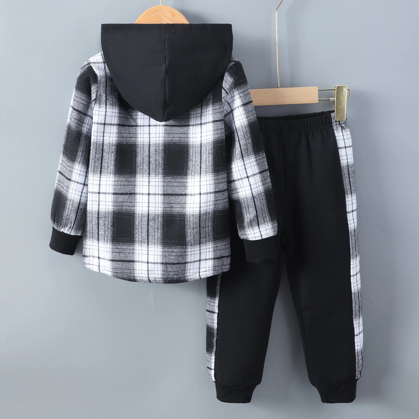 Boys' Long Sleeve Autumn Casual  Shirt Suit