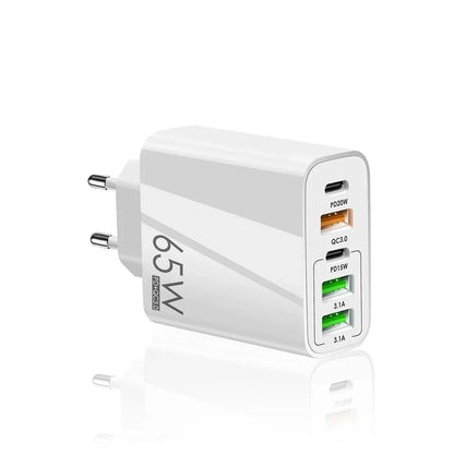 6-Port 65W Fast Charger for iPhone 14