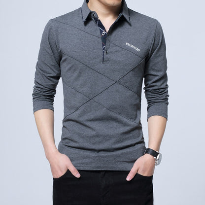 Stripe Designer Long T-Shirt for Men