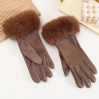 Leather Winter Gloves