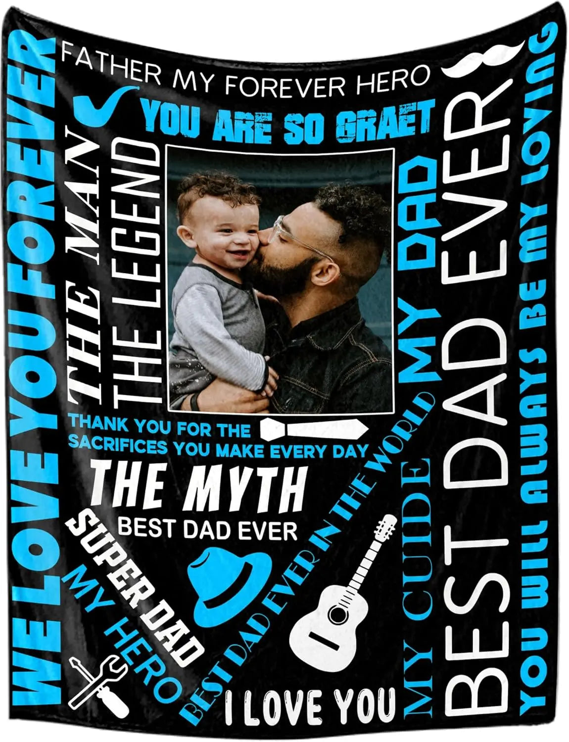 Couverture photo personnalisée Couvertures de couple personnalisées