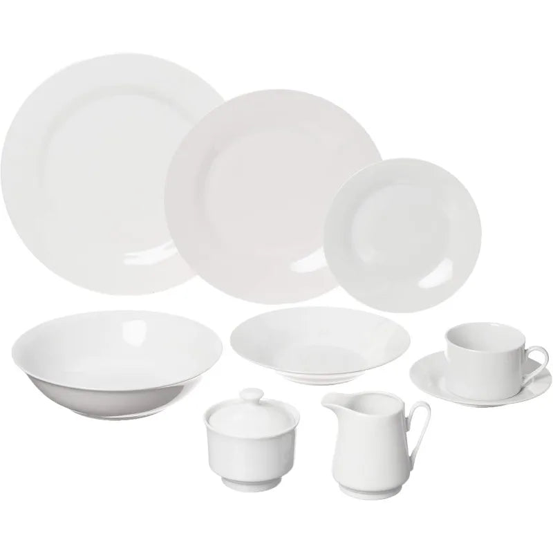 Nova Square 45-Piece Dinnerware Ensemble