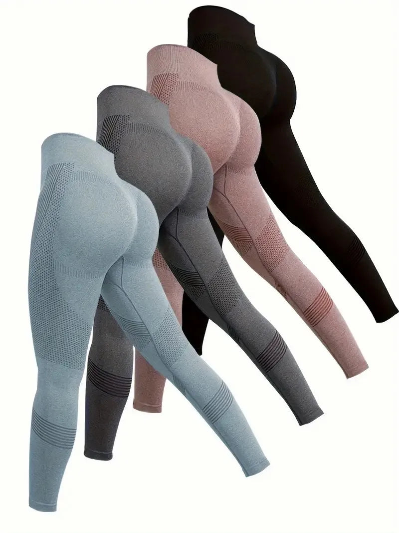 Fitness Yoga High Waist Push-Up Leggings for Women