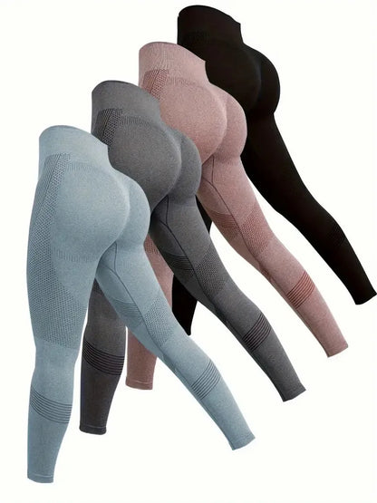 Fitness Yoga High Waist Push-Up Leggings for Women