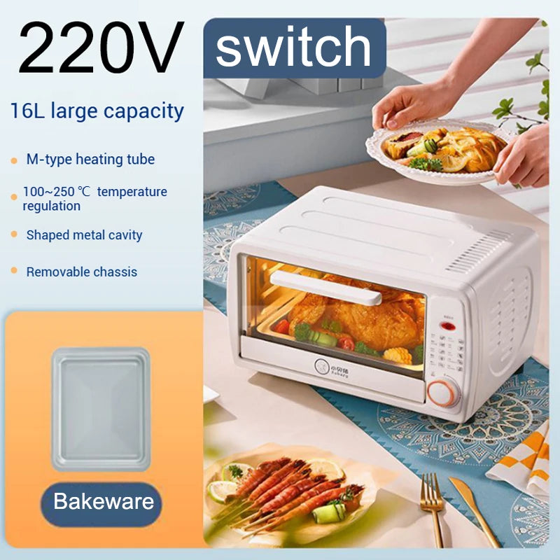 10-Liter-Touchscreen-Luftfritteuse-Toaster-Ofen
