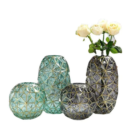 Blumen-Nordic-Glas-Set