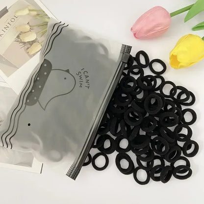 20/50 Stück elastische Haarbänder für Kinder – buntes Haargummi. 