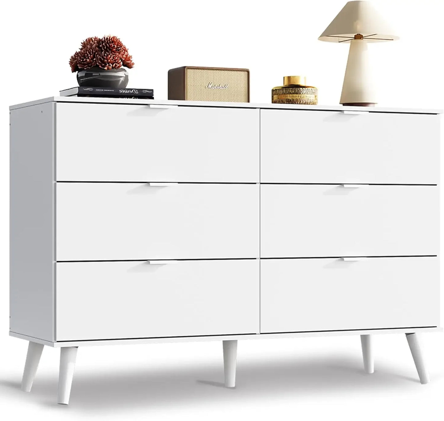 Weißes Zafra 39-Zoll-Sideboard