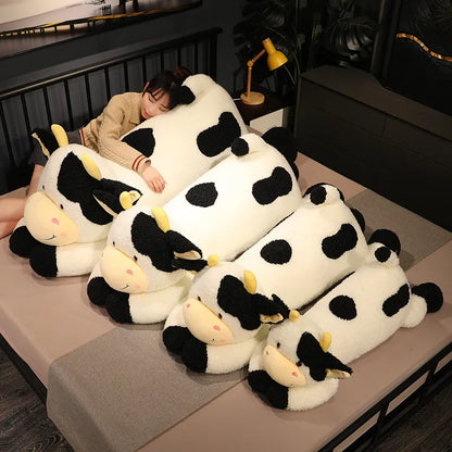 Cute 90cm/110cm Milk Cow Plush Toy