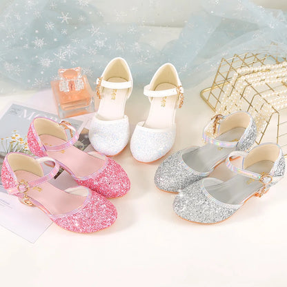 Atmungsaktive Prinzessinnenschuhe für Mädchen – Weiche Kindersandalen