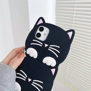 Cute Meow Meow Cat Luminous iPhone Case