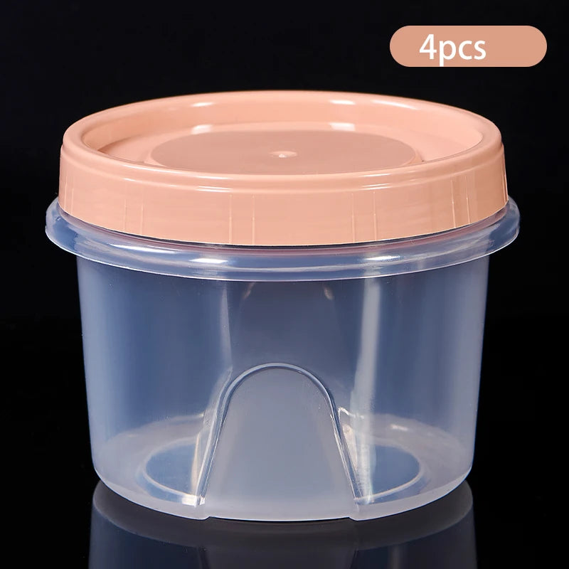 4-Piece 500ml Food Storage Containers