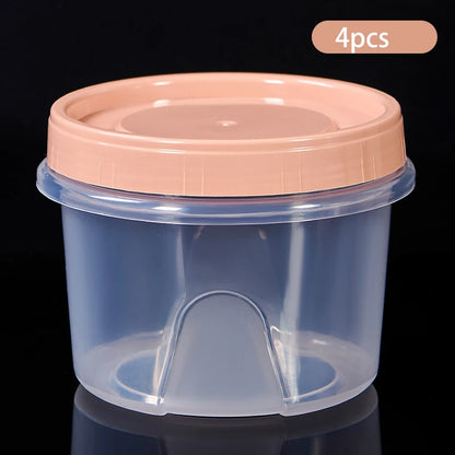 4-Piece 500ml Food Storage Containers