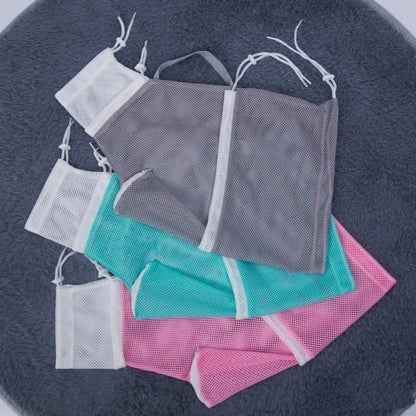 Sac de retenue pour toilettage et bain pour chat