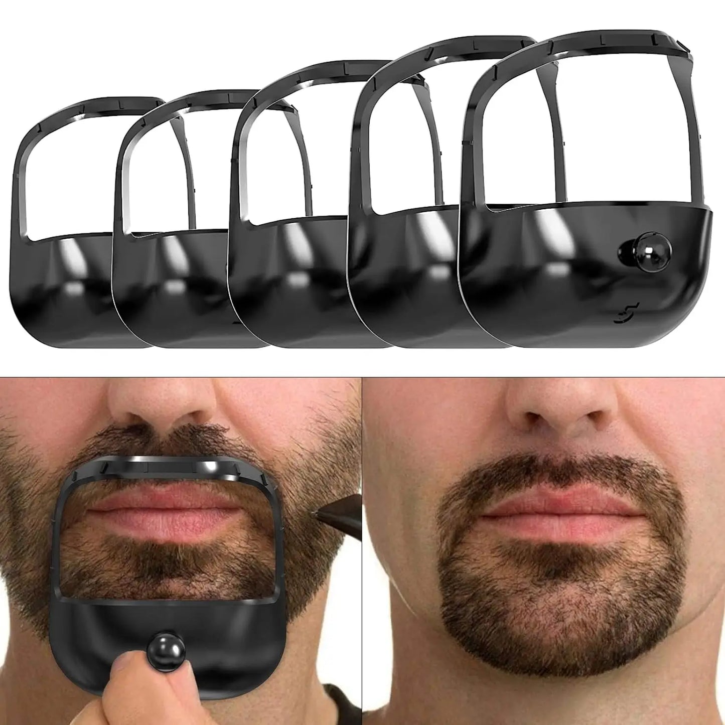 Ensemble de modelage de barbe 5 pièces