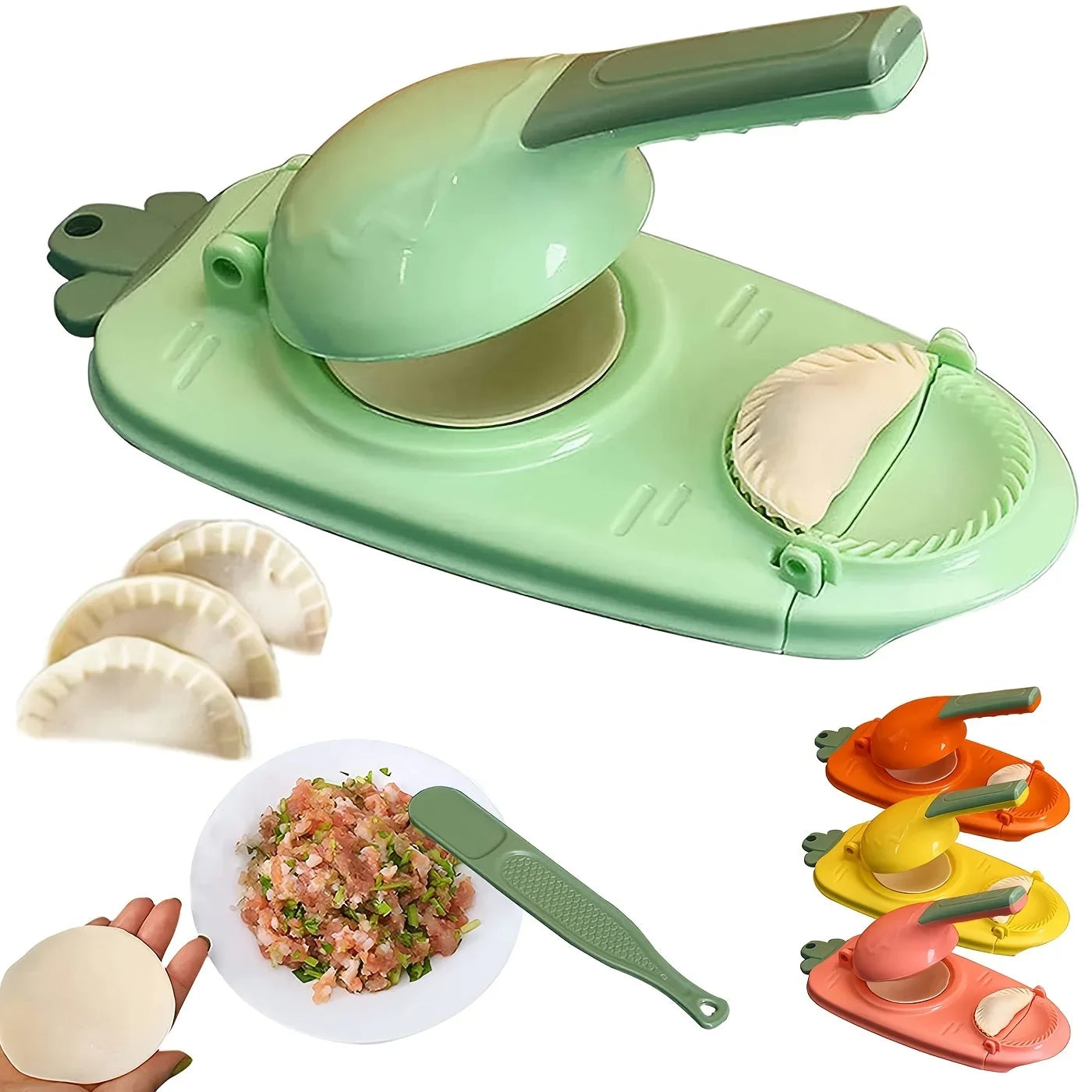 DIY Dumpling Moulds & Dough Press