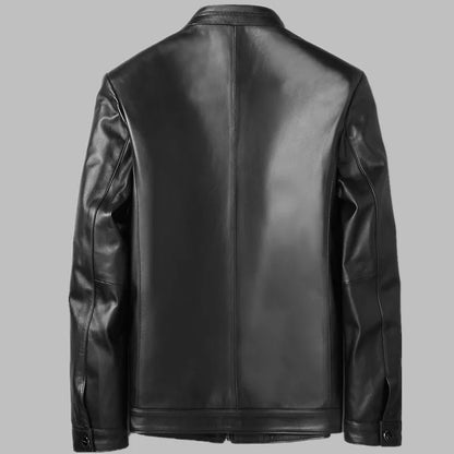 Men's Classic Leather Jacket