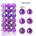 36pcs Purple