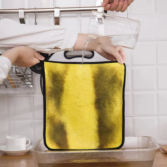 Serviette double face pour animaux de compagnie – Séchage rapide, épaisse et pelucheuse