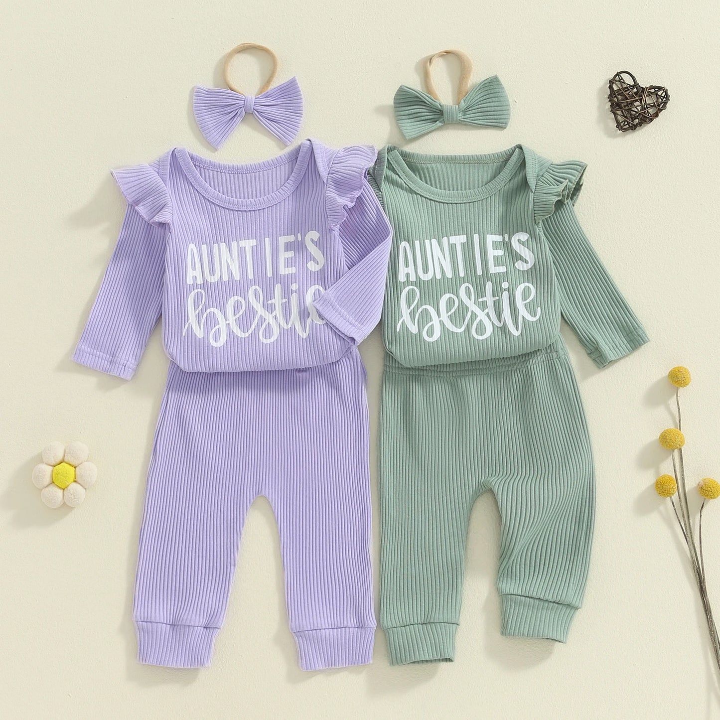 Ensemble de tenue d'automne pour bébés filles