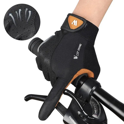 Unisex Full Finger Cycling Gloves - Hiking & Camping