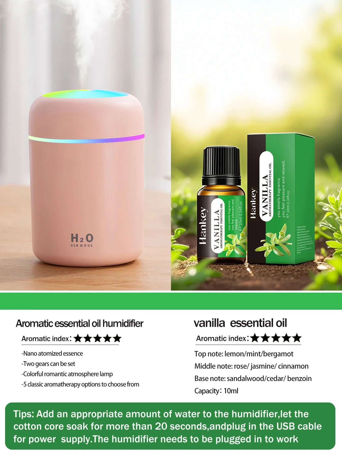 Portable Mini Air Humidifier