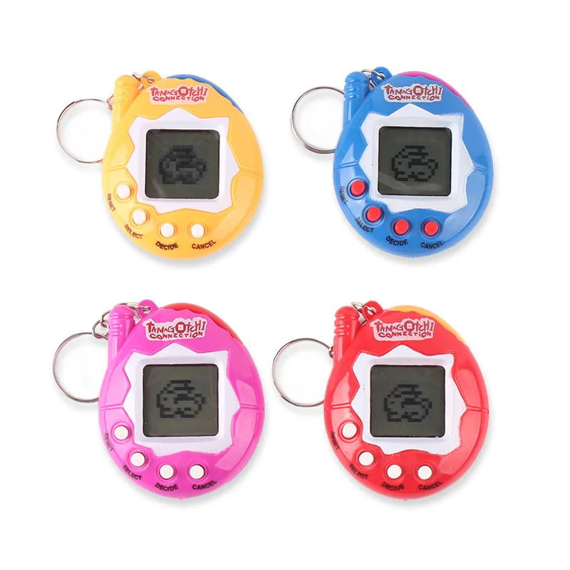 1PC Tamagotchi transparent - Cyber ​​Pet virtuel 168 en 1 - Jouet pixel nostalgique