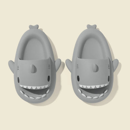 Shark-Hausschuhe, rutschfeste, einfarbige EVA-Schuhe