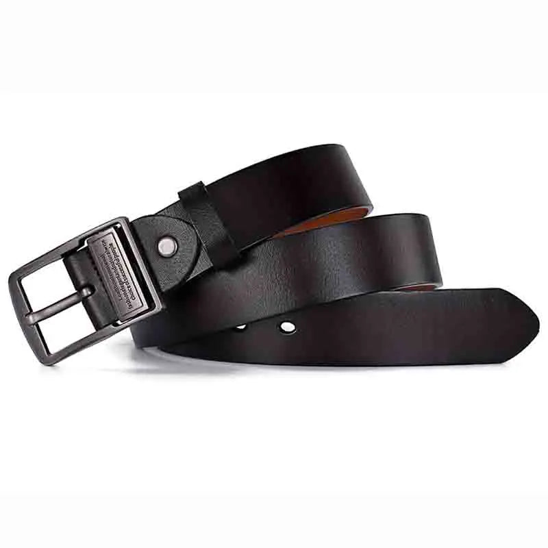 Ceinture en cuir de vache pour homme