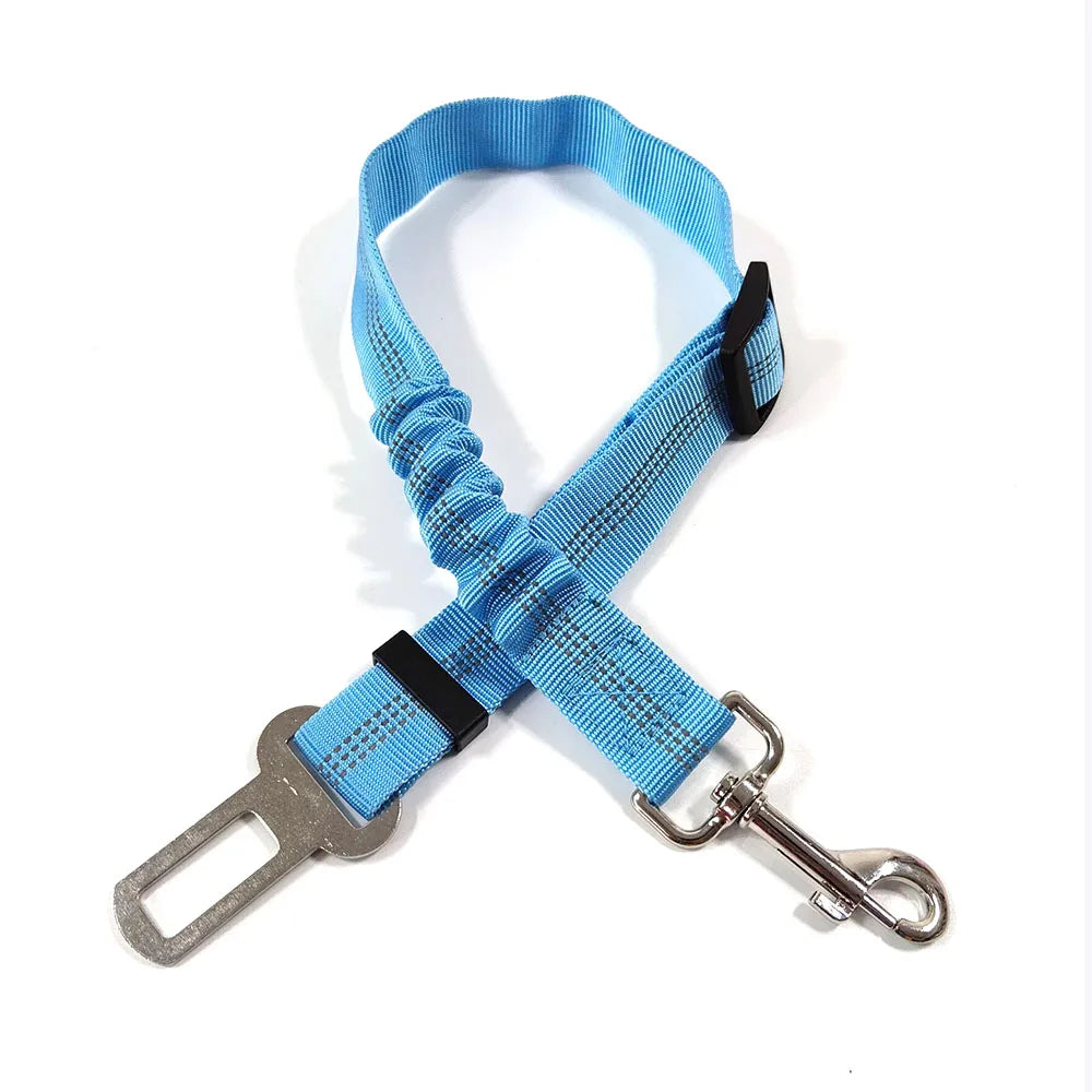 Reflective Dog Seat Belt & Leash Combo