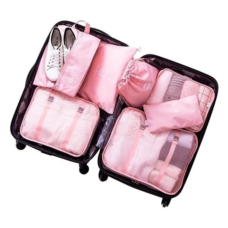 8PCS - Set Organizer Luggage Bags for Travel
