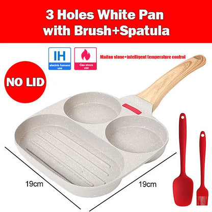 4-Hole Non-Stick Breakfast Pan