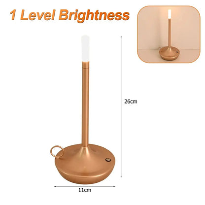 Rechargeable Waterproof LED Candlelight Camper Lamp