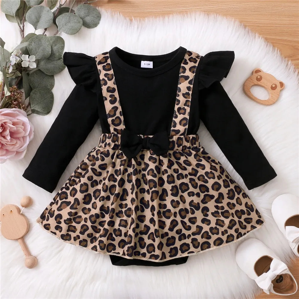 Newborn Long Sleeve Romper Dress