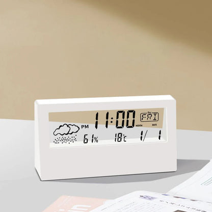 Thermo-Hygrometer Clock with Weather Display