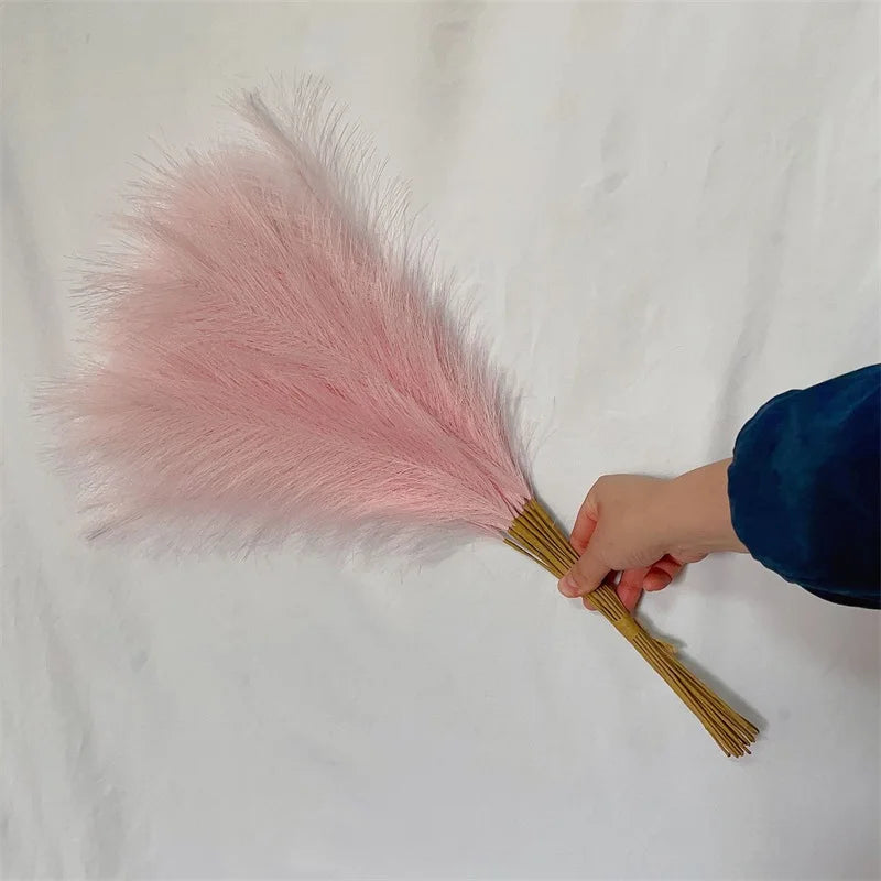 10PCS Fluffy Pampas Grass