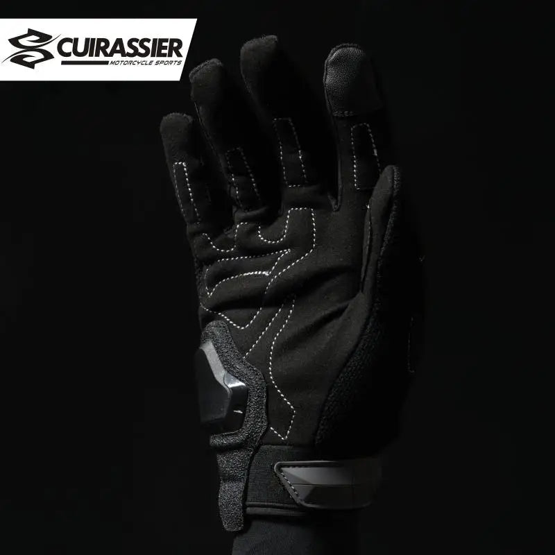 Breathable Full-Finger Motorcycle Touchscreen Gloves – Protective