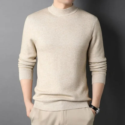 Men's Knitted Turtleneck Sweater