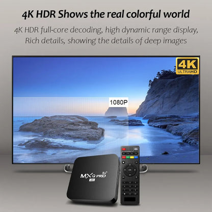 Smart TV Box - Double WiFi, vidéo 3D, lecteur multimédia