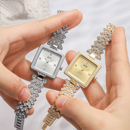 Square Diamond Watch