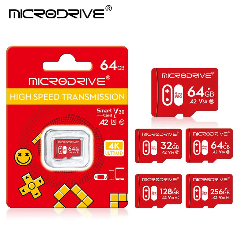 Class 10 Micro TF Card - 32GB to 128GB